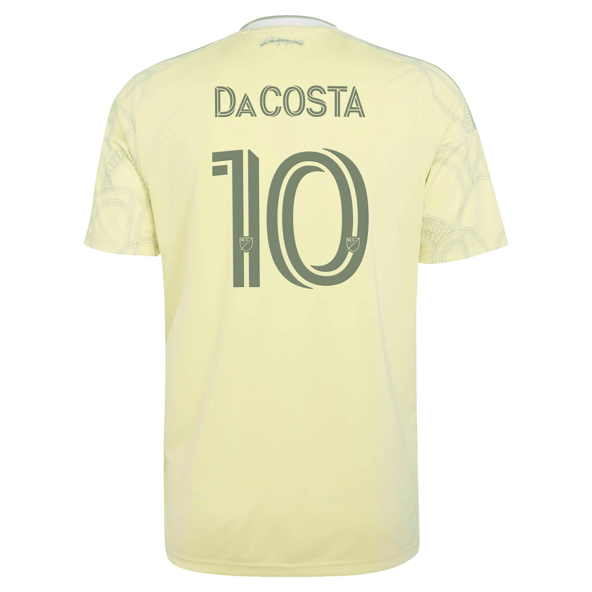 [SJH] David Da Costa Portland Timbers 2026 Civic Stadium Kit Replica Jersey - Yellow