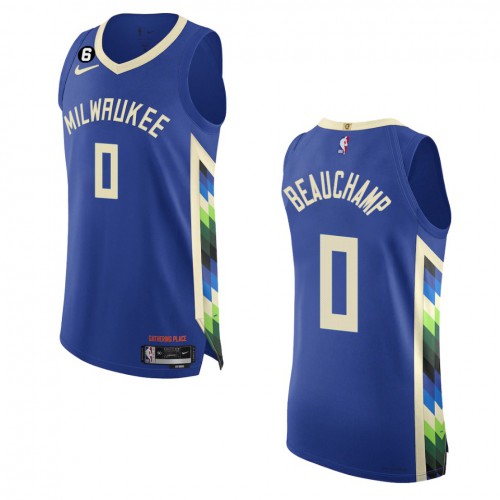Milwaukee Bucks MarJon Game-Ready Pro Jersey Athletic Fit #0