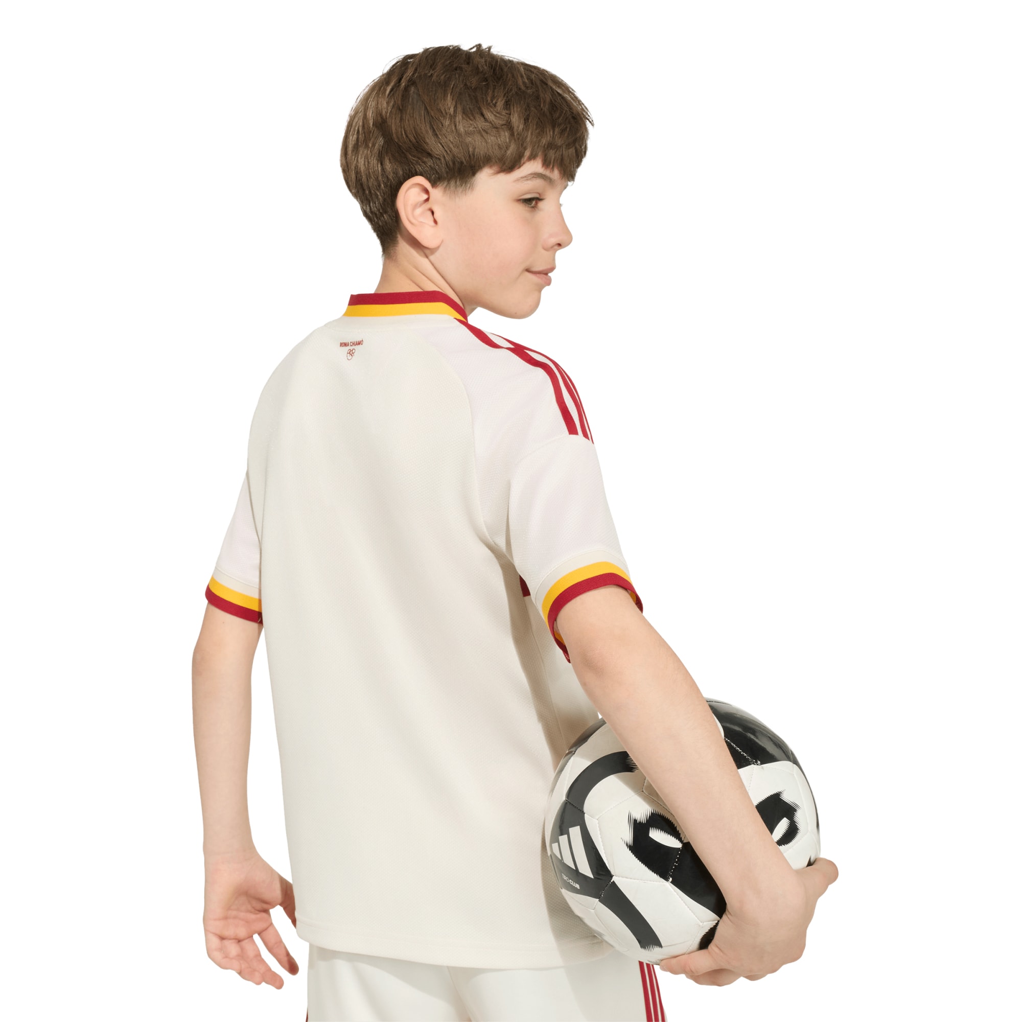 [SD] AS Roma Youth 2026/27 Away Replica Jersey - White