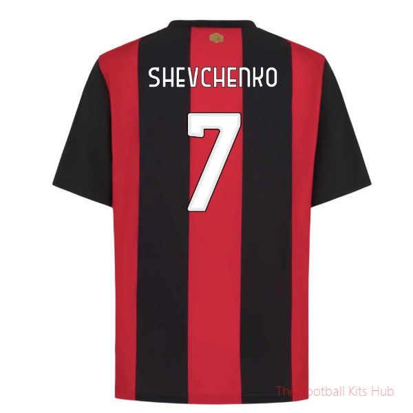 AC Milan 2026 2027 Home Shirt (Shevchenko 7)