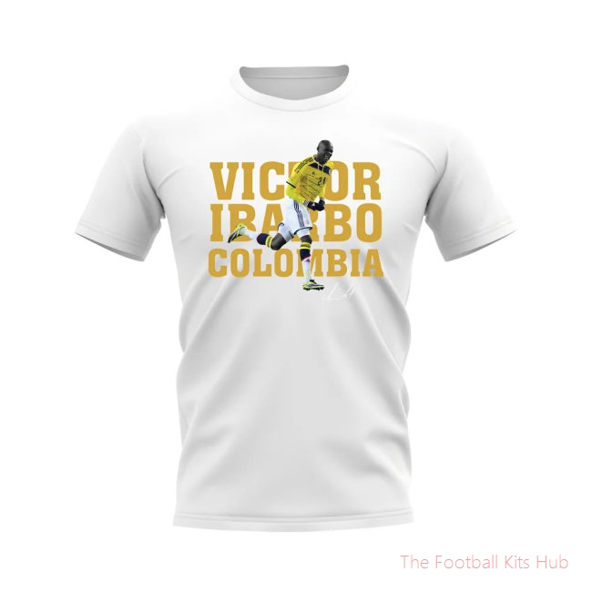 Victor Ibarbo Colombia Player Tee (White)