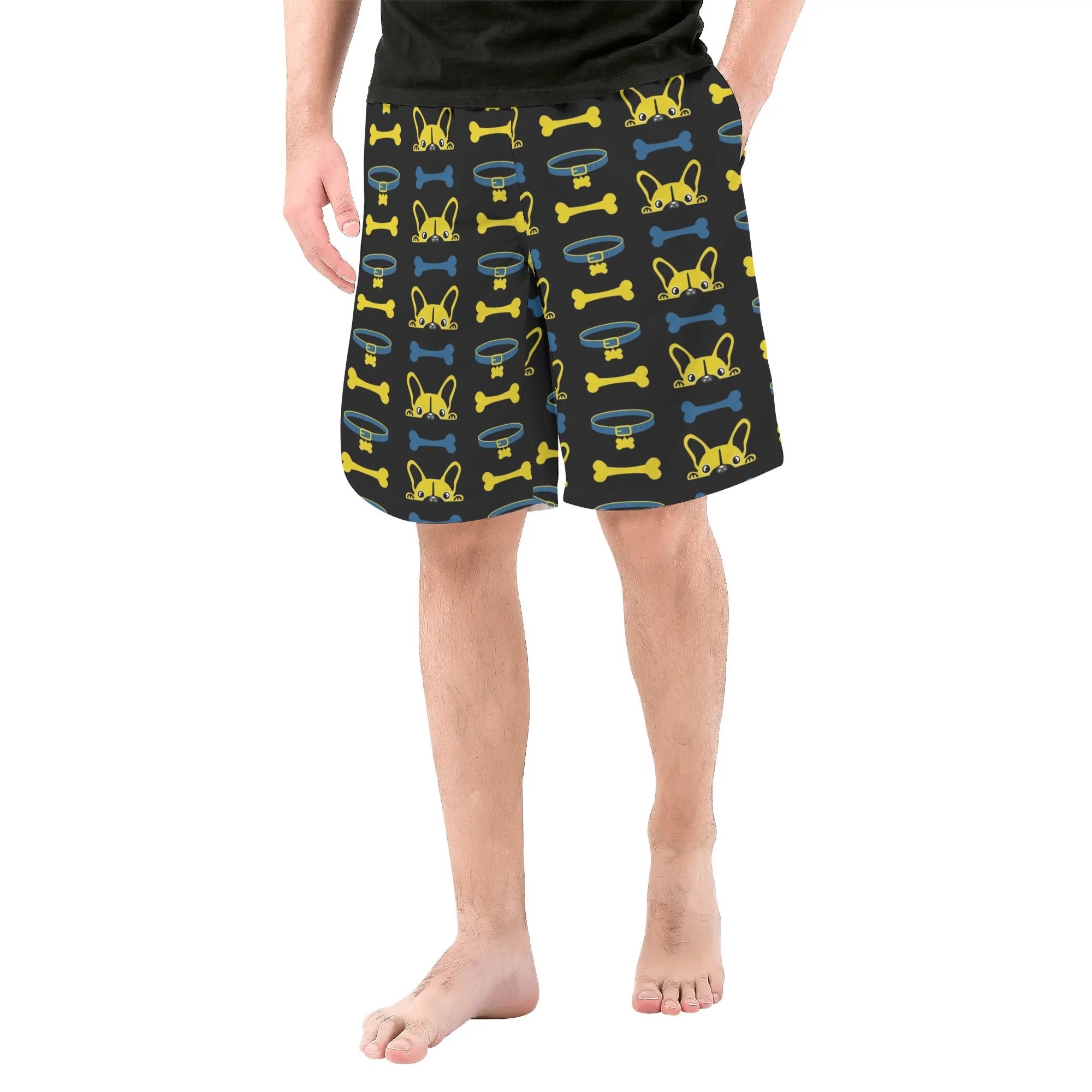 - Comfortable Mens All Over Print Shorts Winter Wear | Safe For Paws
