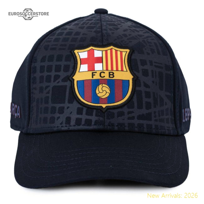 Supporter Genuine Fc Barcelona Geo Debossed Cap