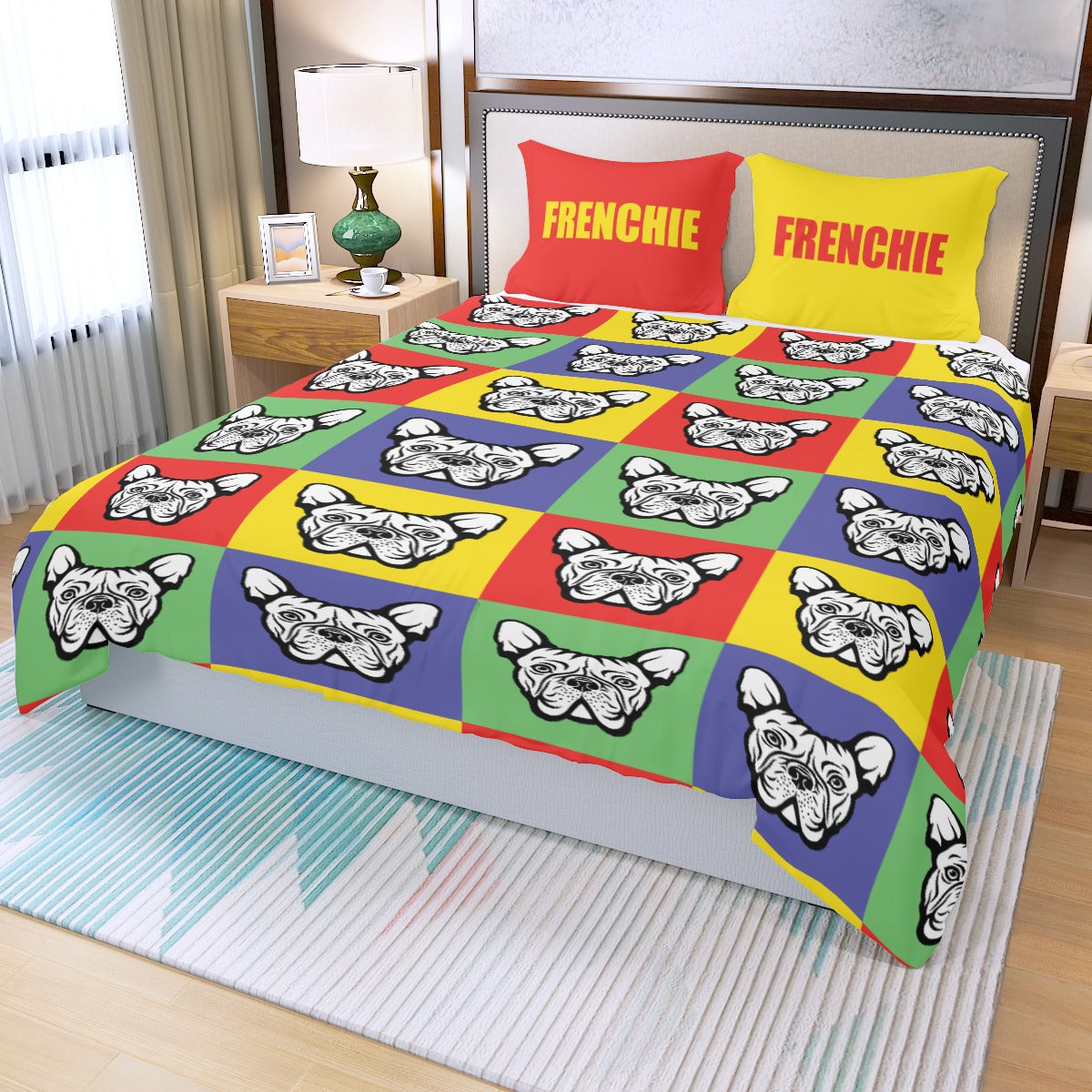 Pressure-Balanced Durable Soft Gus - Bedding Set for Bulldog Owners