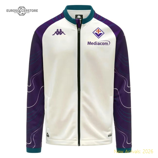 Premium 2025-2026 La Viola Presentation Training Jacket (white-violet)
