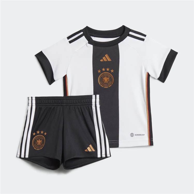 Durable Kids 2022 World Cup Germany Soccer Kit ShirtShorts