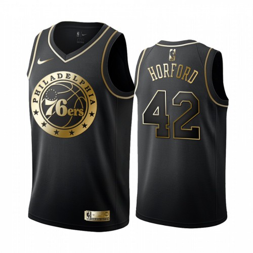 Nike 76ers Black Philadelphia 76ers #42 Jersey - Reasonably Priced