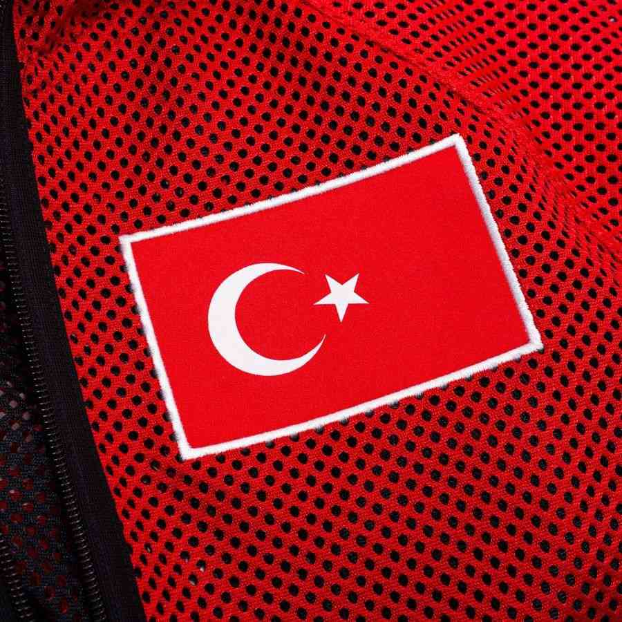 Turkey Jacket Anthem - Sport Red/White