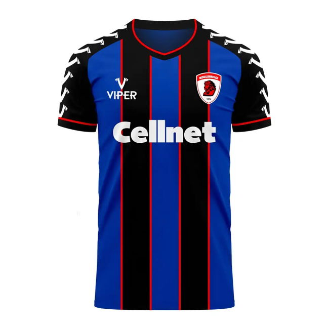 Genuine Middlesbrough 2025-2026 Away Concept Football Kit (Viper) (...