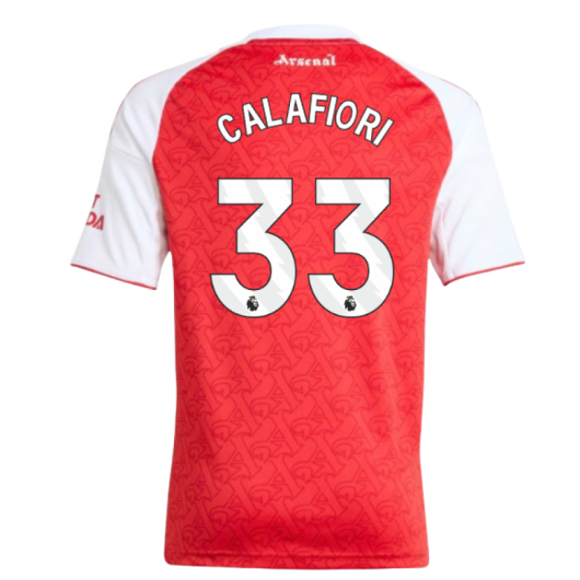 Arsenal Football Club Official 2025-2026 Home Shirt (Kids) (Calafio...