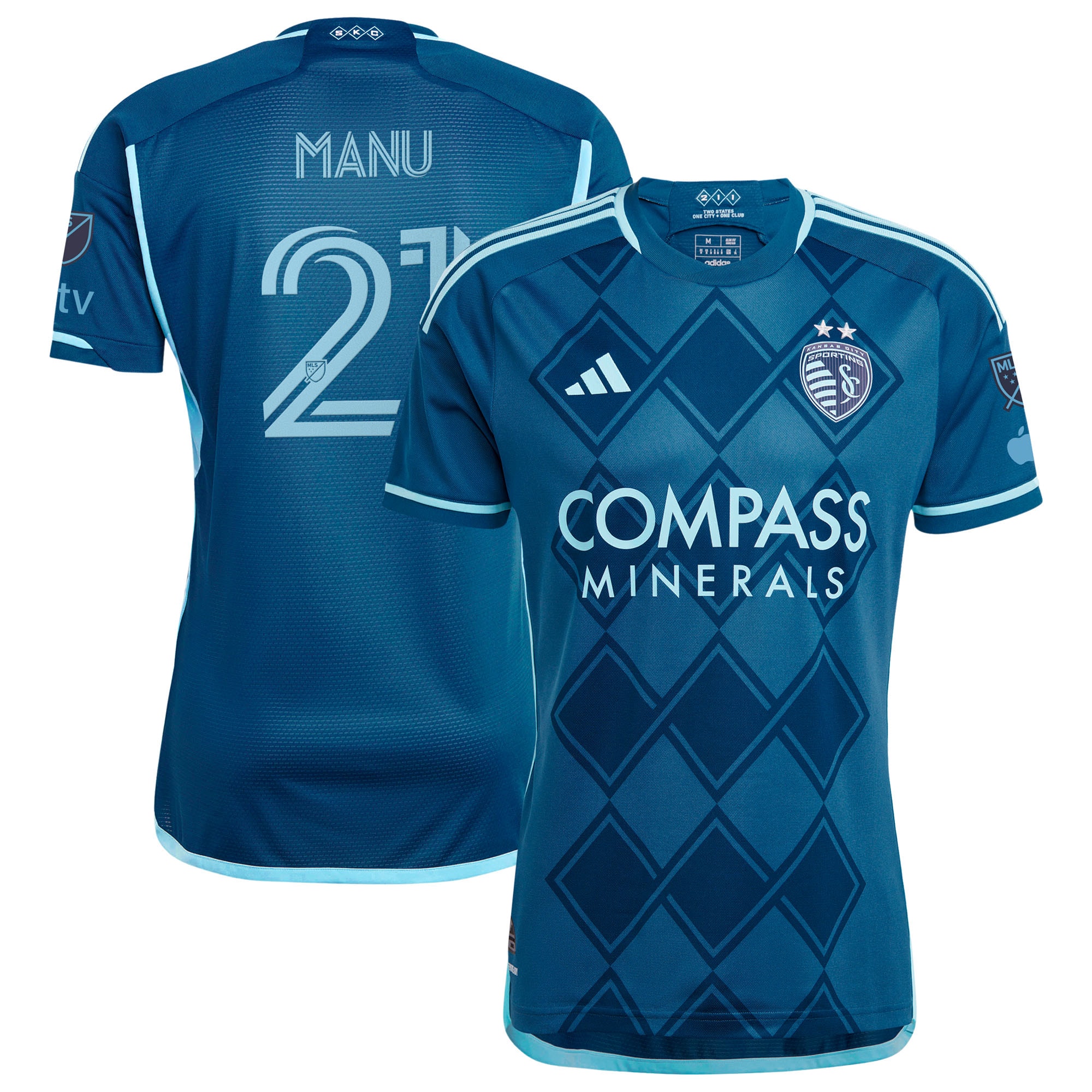 Sporting KC Men's 2024 Performance Authentic Jersey - Football Jersey