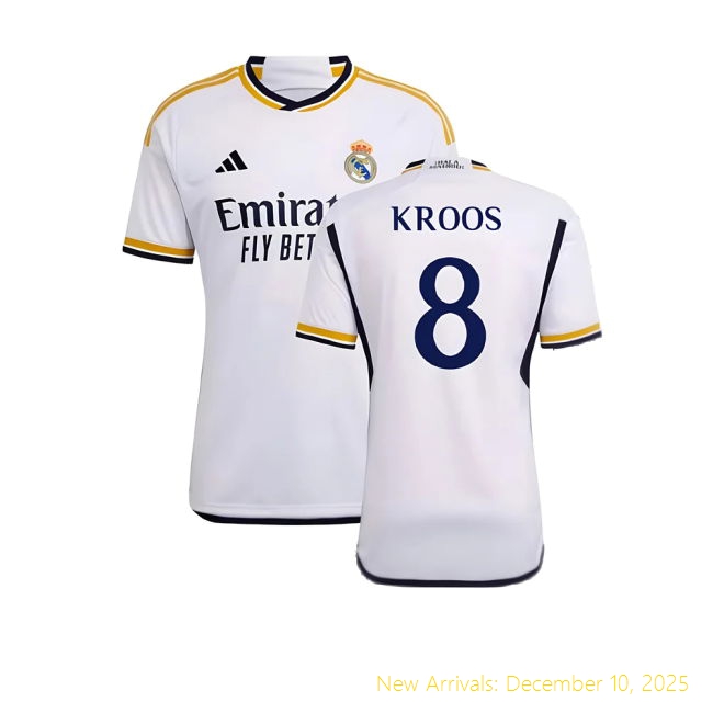 2023-2024 Real Madrid RM Professional Home Shirt (Kroos 8) -