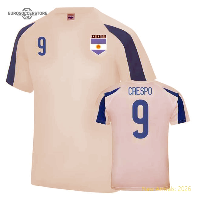 Premium World Cup Champions 2022 Sports Training Jersey (crespo 9)