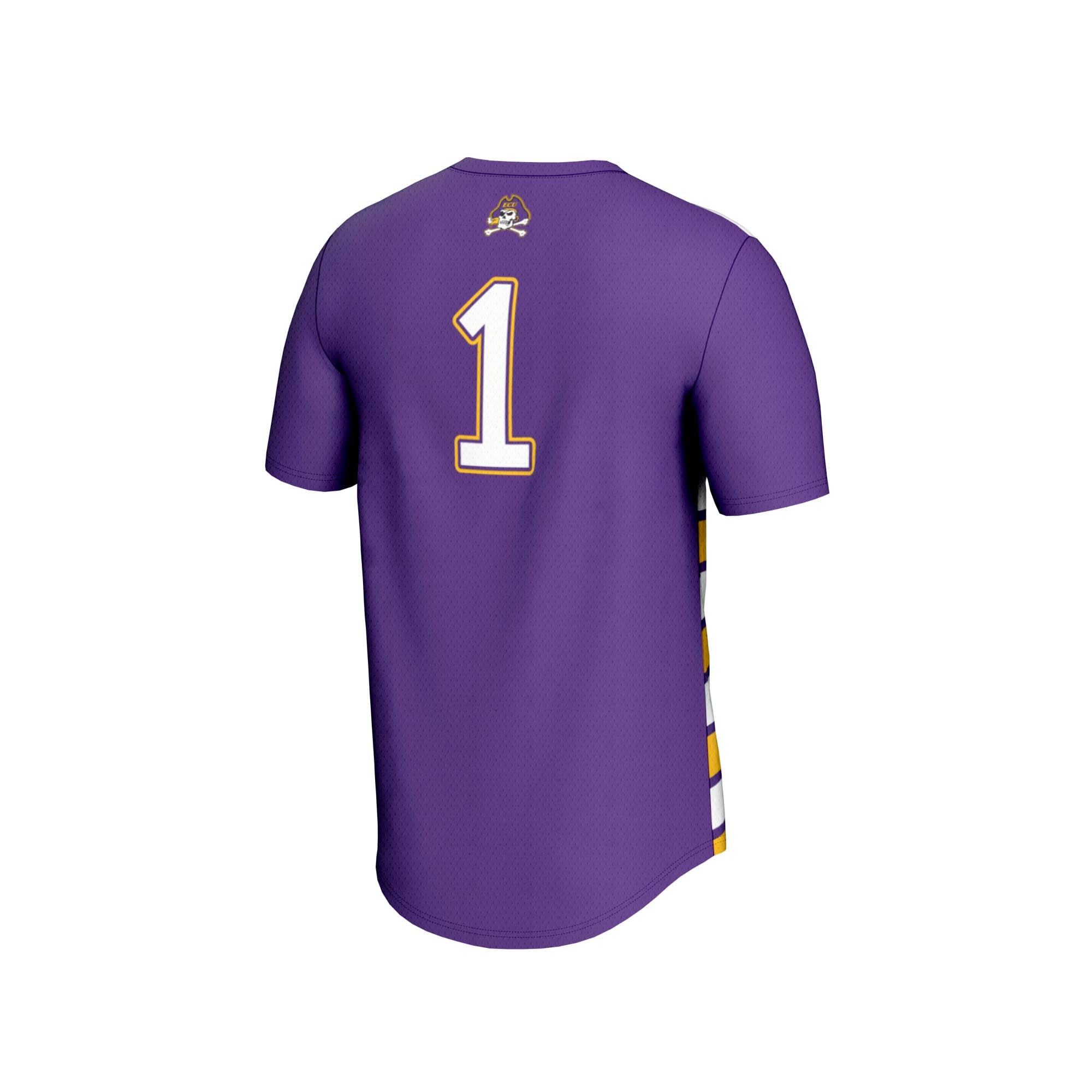 [LK] ECU Pirates GameDay Greats Unisex Lightweight Soccer Fashion Jersey - Purple