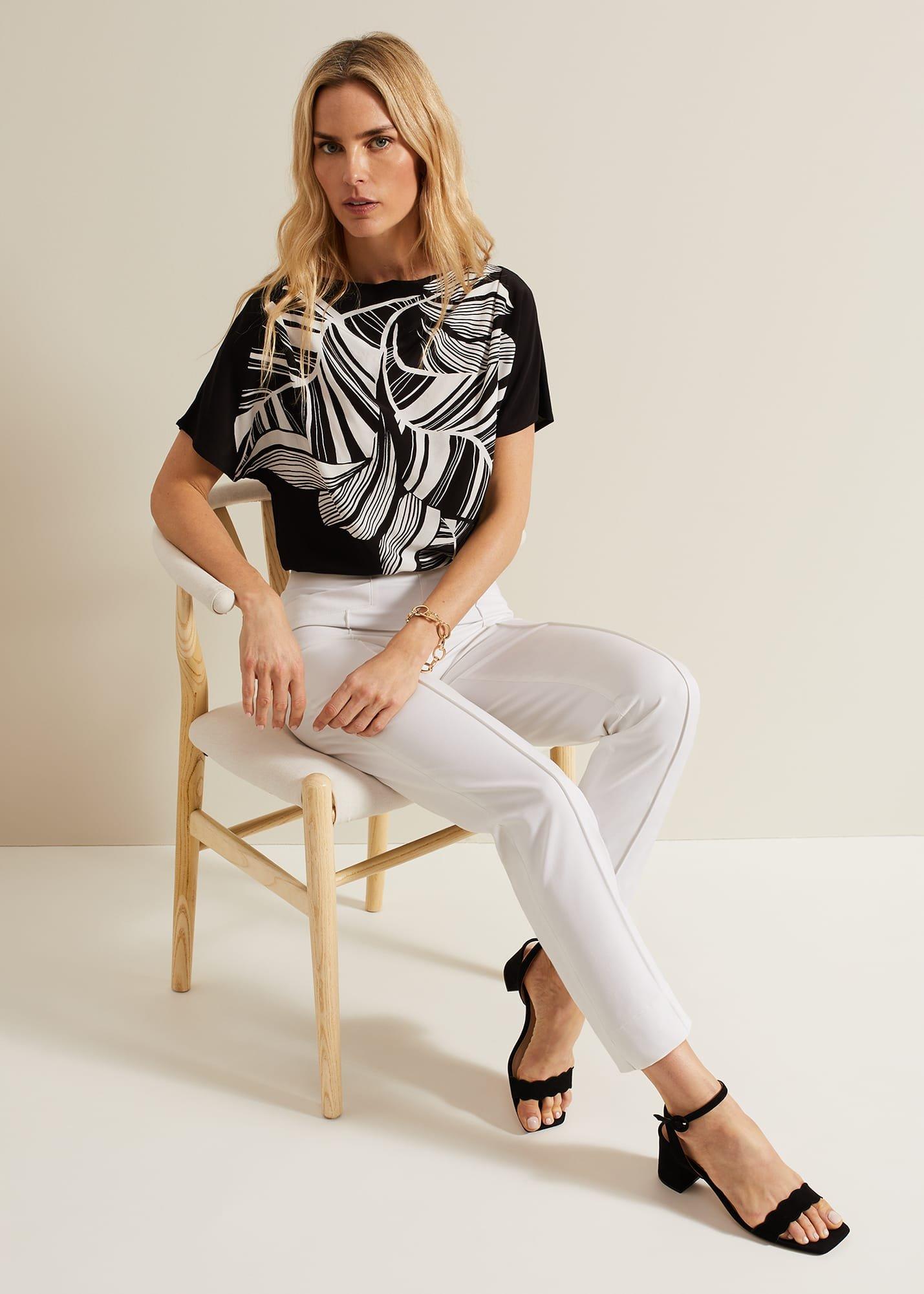 Miah Stretch Capri Trousers