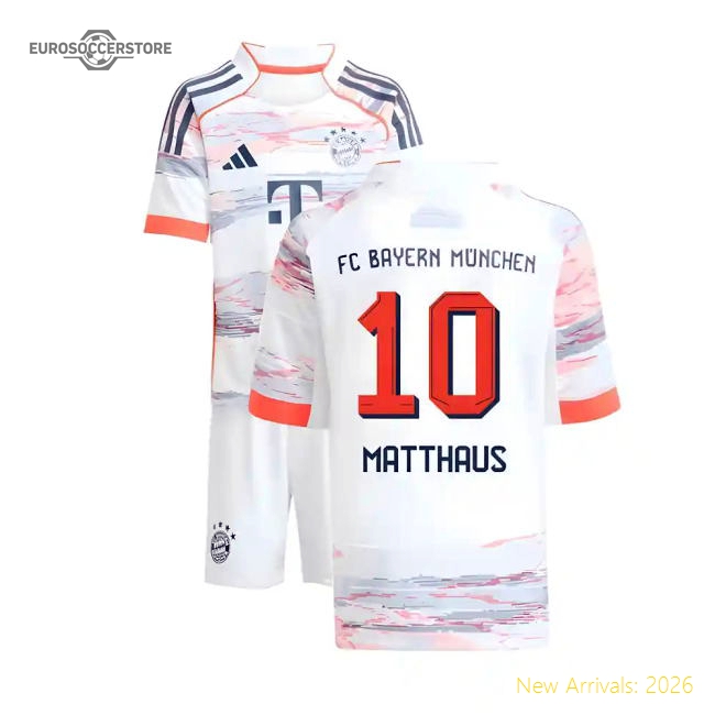 Trending 2025-2026 Bayern Munich Away Mini Kit (Matthaus 10)