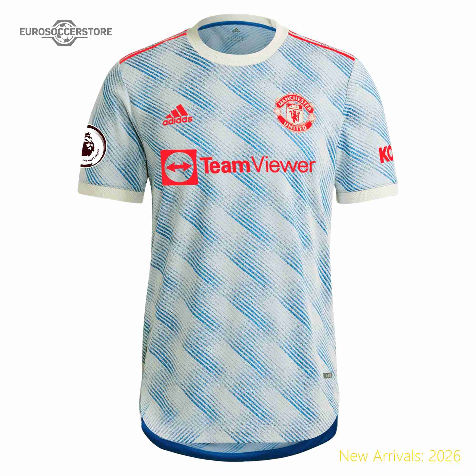 Club Approved Adult Official Mun Football Star Away Jersey 2021