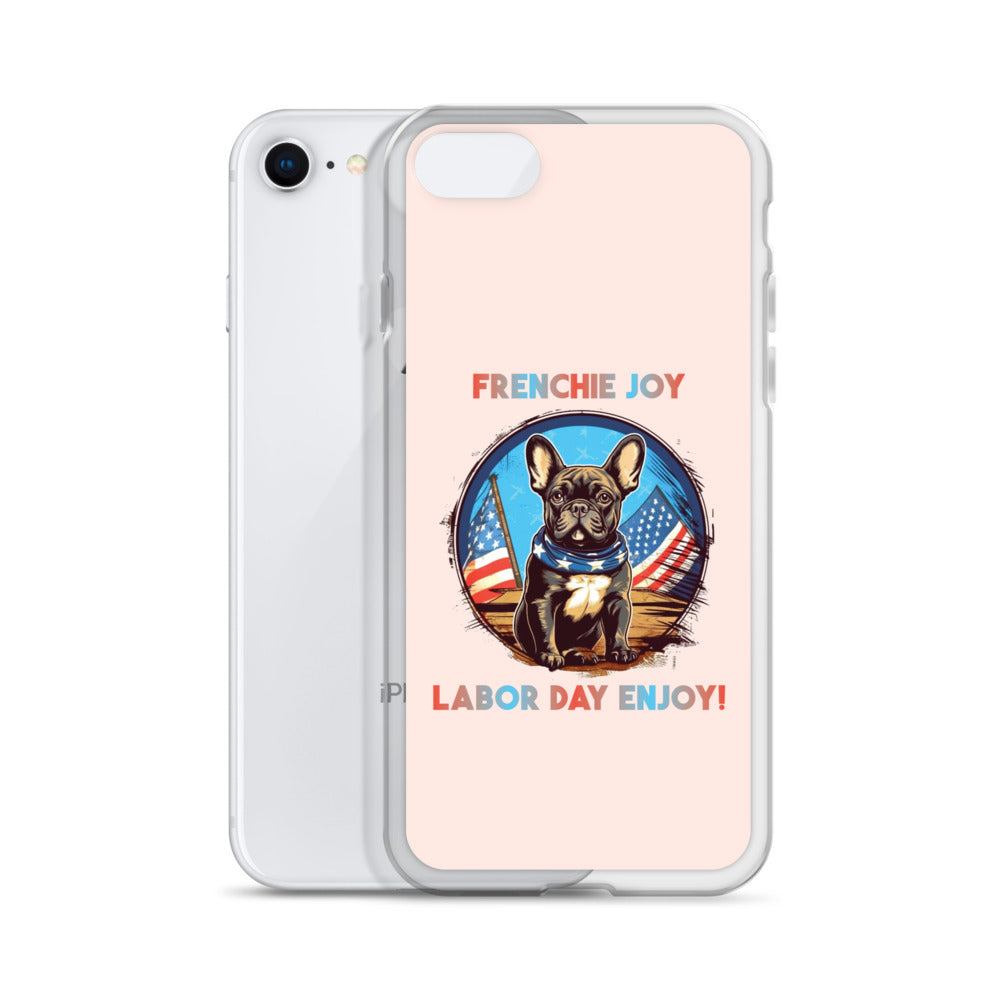 Frenchie Joy - Bulldog Clear Case For Iphone® For French Bulldogs