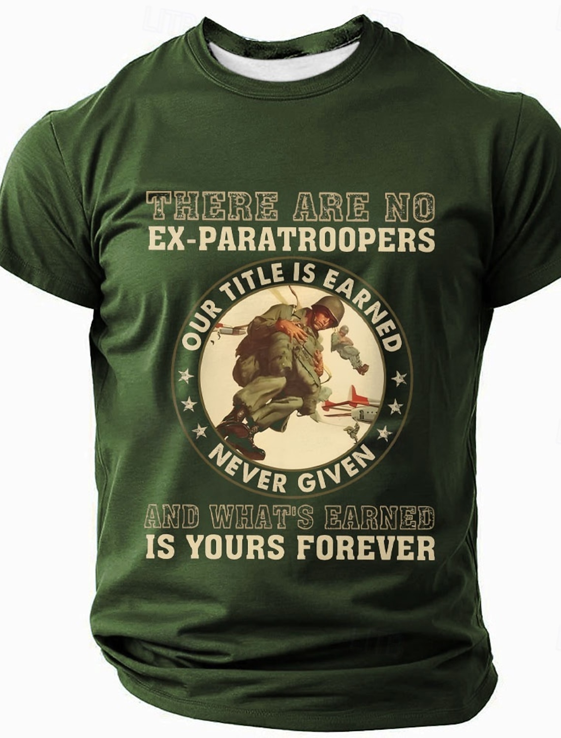 4th of July 2026 250th Memorial Day Men's Patriotic Patriot 3D Print US Flag Veteran Crew Neck Short Sleeve T-Shirt Outdoor Sports Street