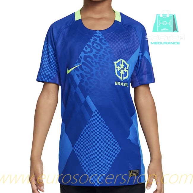 Match Quality 2025-26 Collection Brazilian National Team Away Shirt Junior (Kerolin 7)