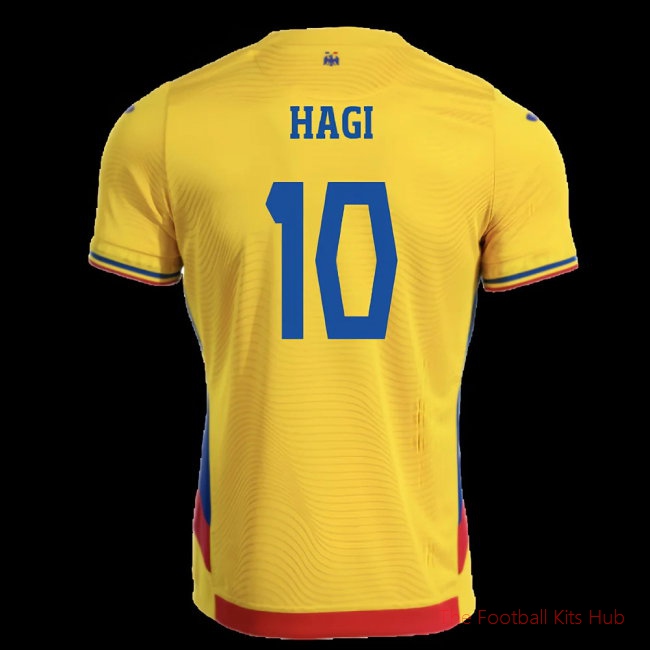 [SD] 2025/26 Romania Home Shirt (Hagi 10)