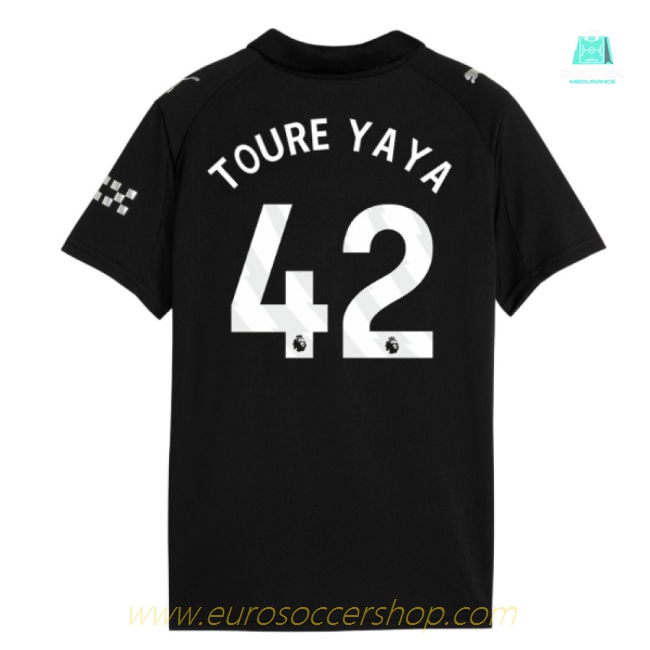 2025-2026 Man City Away Mini Kit (Toure Yaya 42)