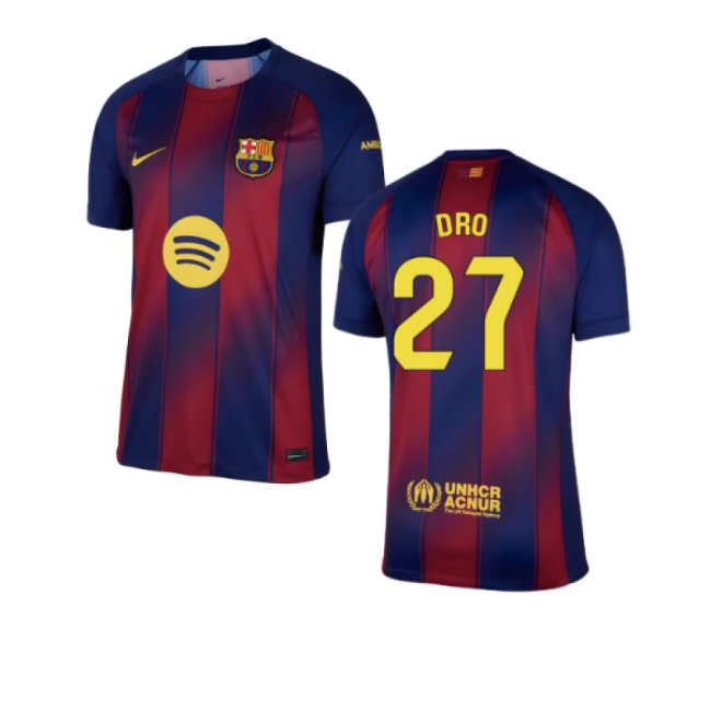 2025-2026 Barca Home Jersey (dro 27) - Concept Creation