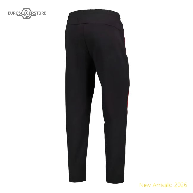Premium-grade 2024-2025 Ac Milan Casuals Pants (black) - Premium Collection