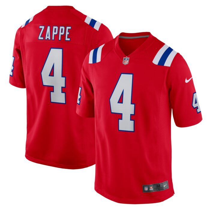 None Men's NE Patriots Dynamic Game-Ready Jersey Football Apparel