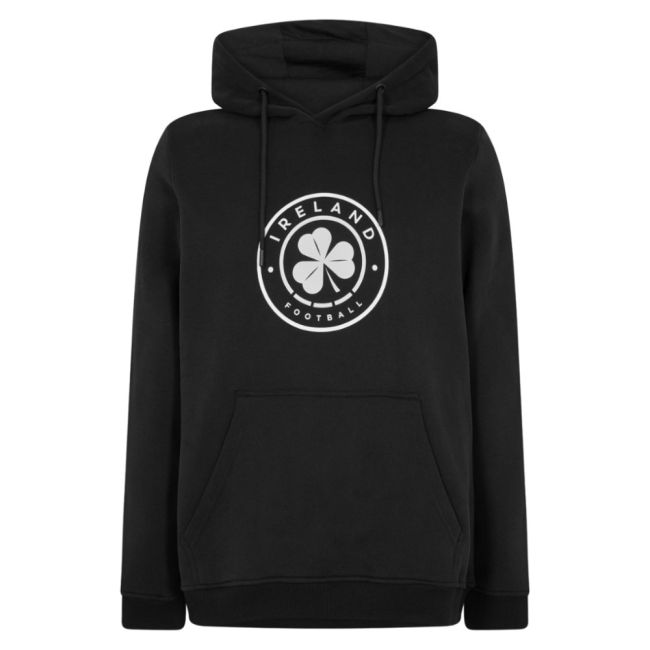 2025-2026 Ireland Crest Hoodie (Black) Worldcup Worldcup