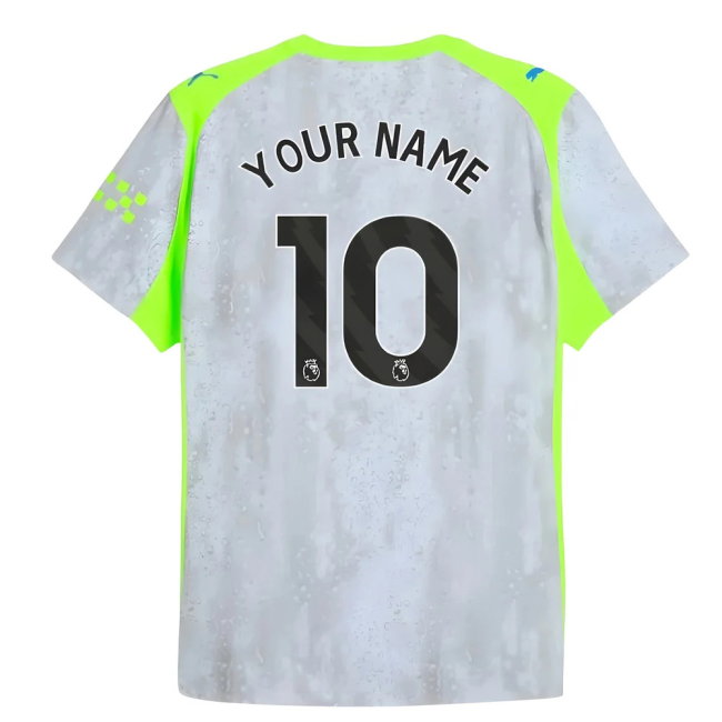 2025-2026 Man City Authentic Third Shirt (Your Name)