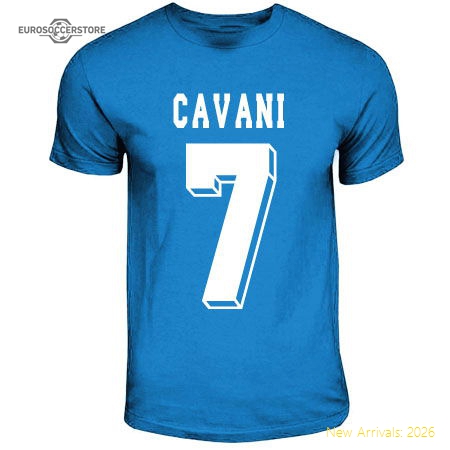 Elite Edinson Cavani Napoli Fc Hero T-shirt (sky Blue) - Fan Collection