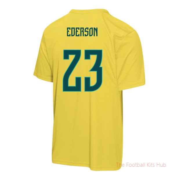 Fan Edition Pro Brazil 2026 World Cup T-Shirt (Kids) (Ederson 23)