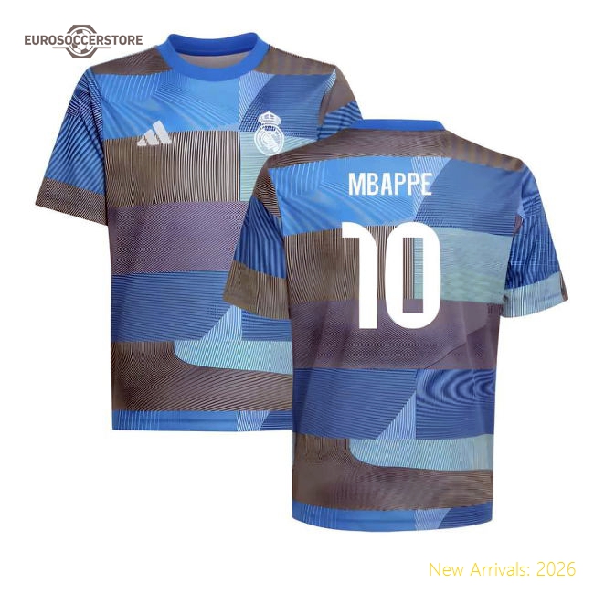 Comfortable Football Team Kids Mbappe Jersey 2025-2026 Lightweight