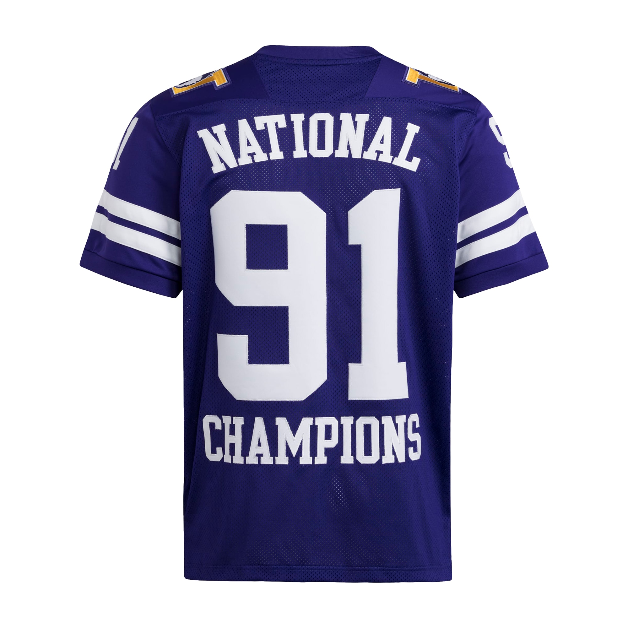 Washington Huskies 1991 National Championship Anniversary Icon 26/27 Football Jersey - Purple