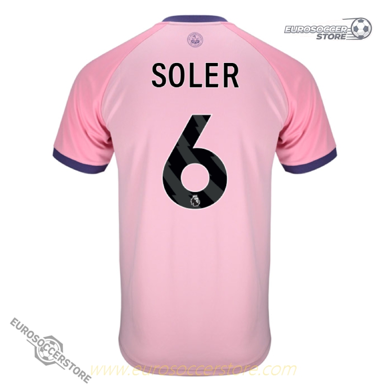 The 25-26 Bournemouth Third Jersey featuring SOLER 6.