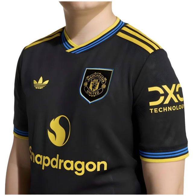 2025-2026 Man Utd Soccer Club Third Strip (Kids)
