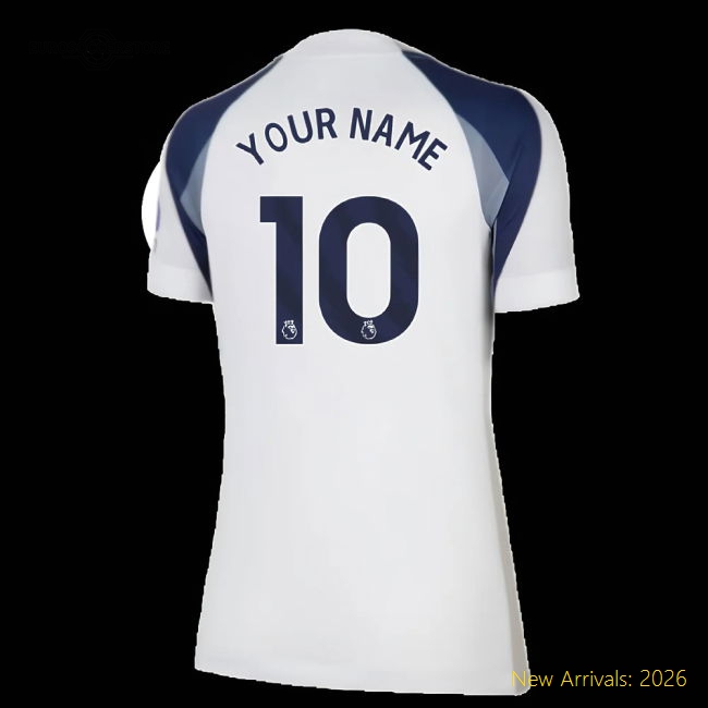 S Tottenham Hotspur Female 2025 Home Jersey Shirt Football Fan Football Fan Game Day Football Fan Gear