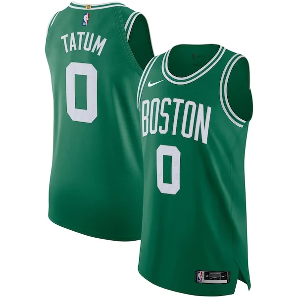 Jayson Tatum BOS Authentic Jersey - official retro - Green casual