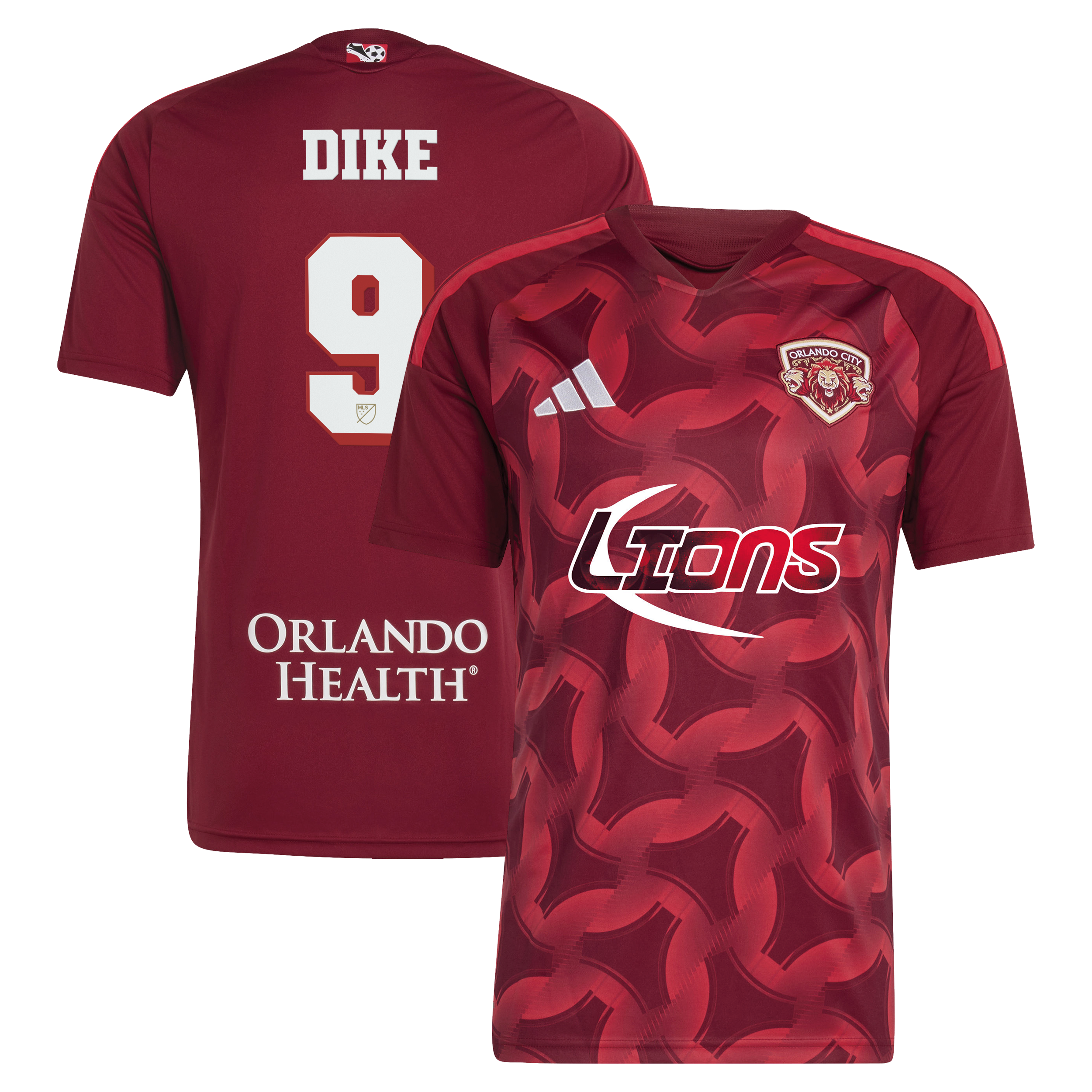 [SJH] Daryl Dike Orlando City SC 2026 Archive Replica Jersey - Red