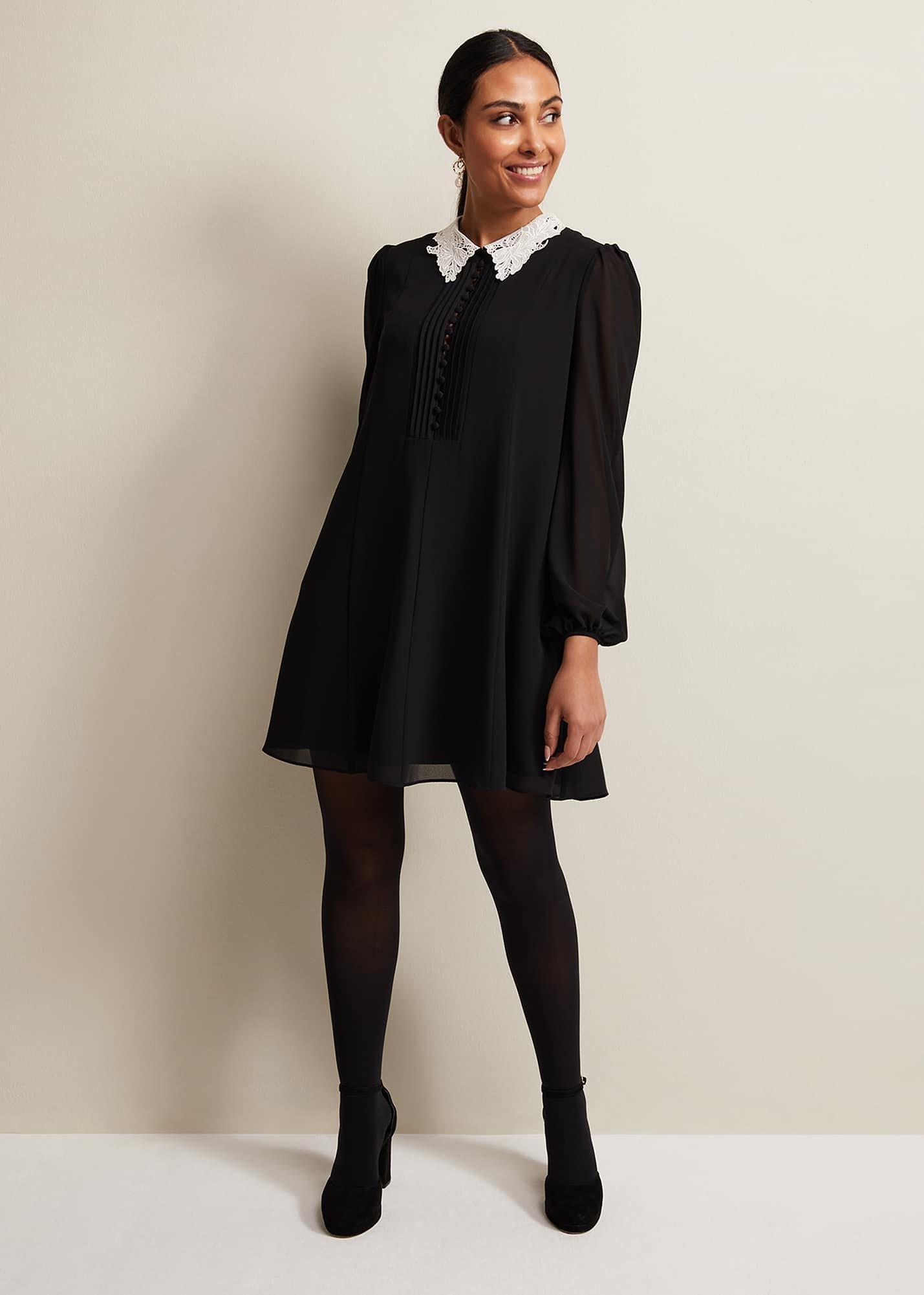 Petite Trudie Swing Mini Dress
