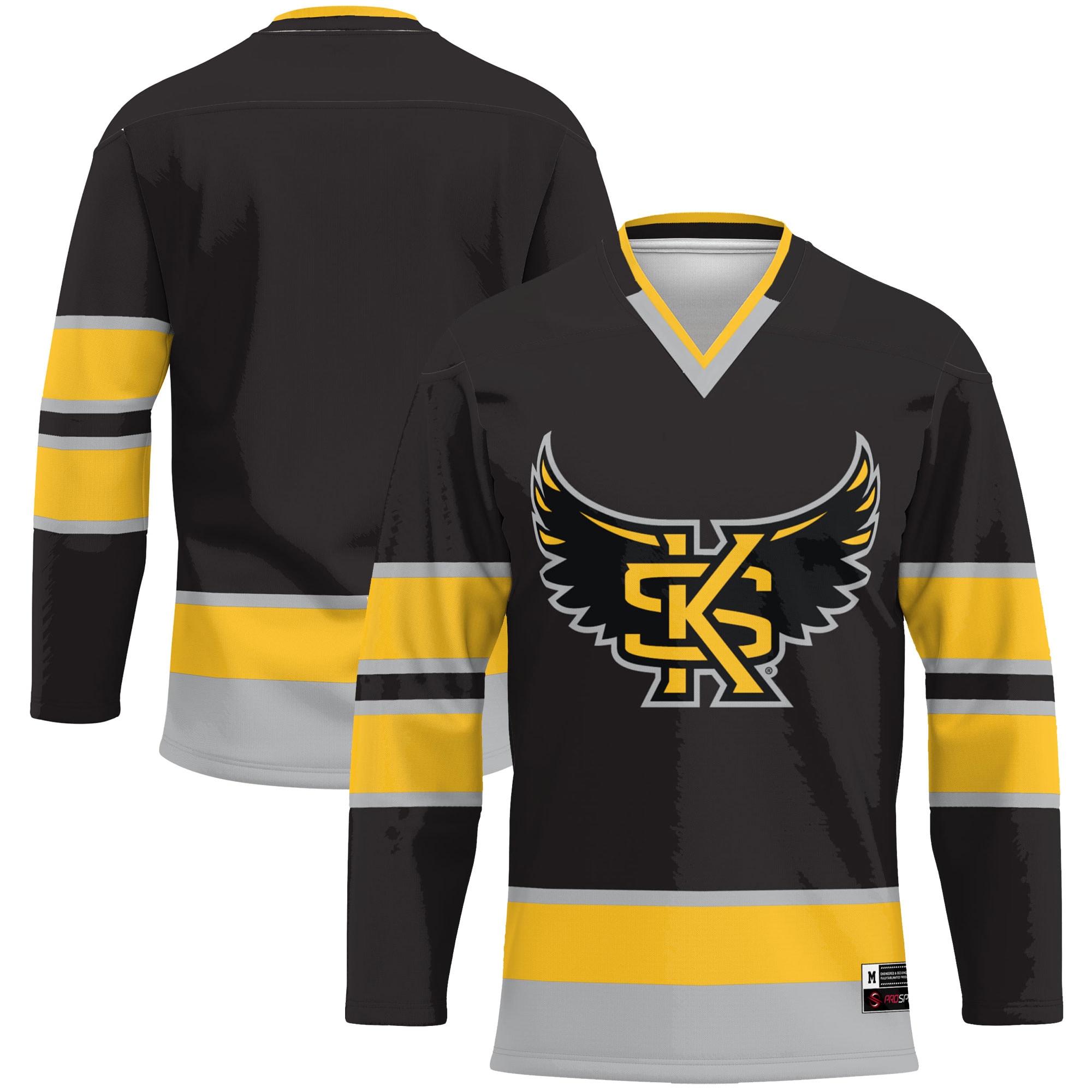 [DDG] Kennesaw State Owls GameDay Greats Hockey Jersey - Gold
