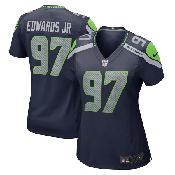 Seattle Seahawks Game NFL Jersey - Navy | Durable Football Apparel