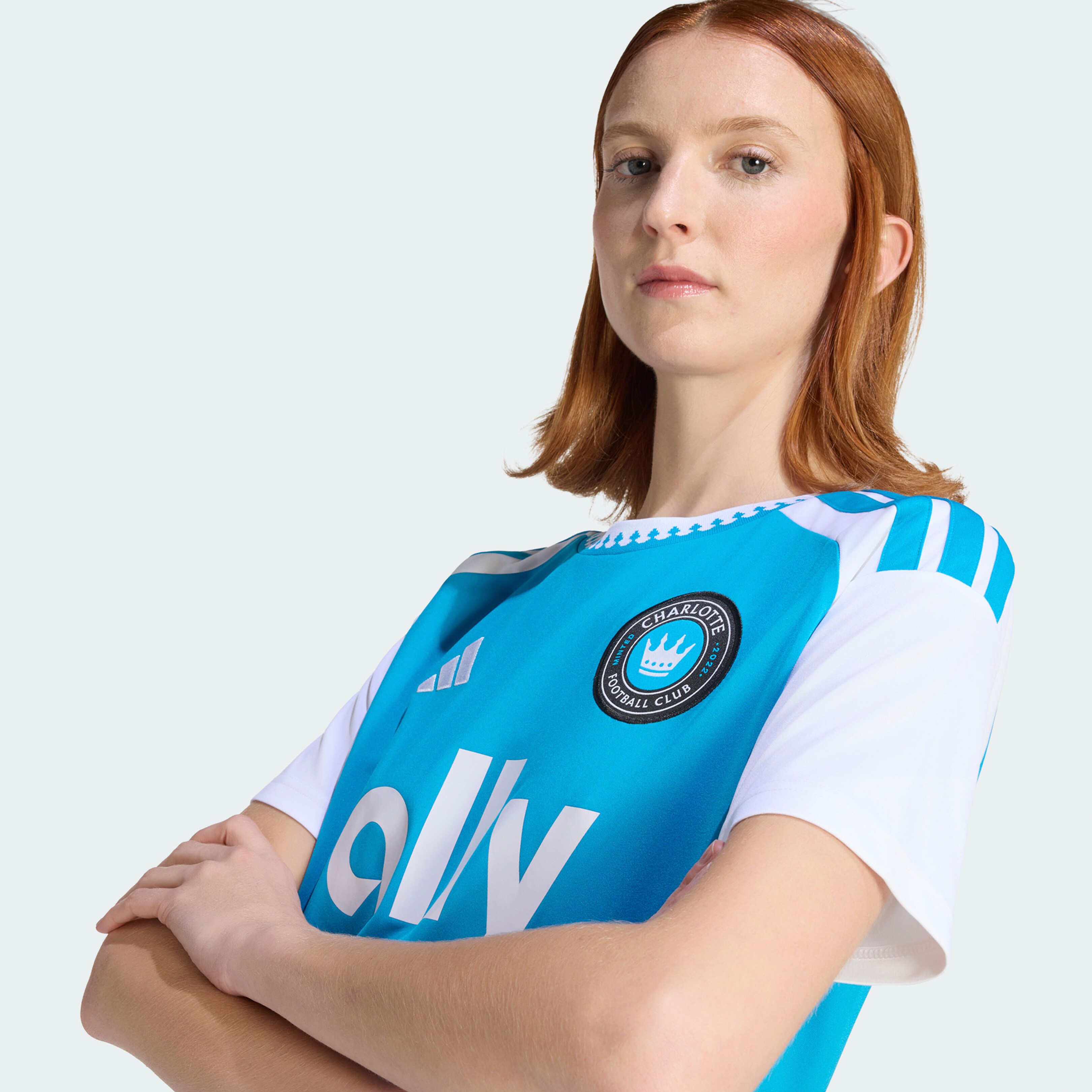 [SJH] Charlotte FC Women's 2026 Carolina Kit: Crowns Up Replica Jersey - Blue