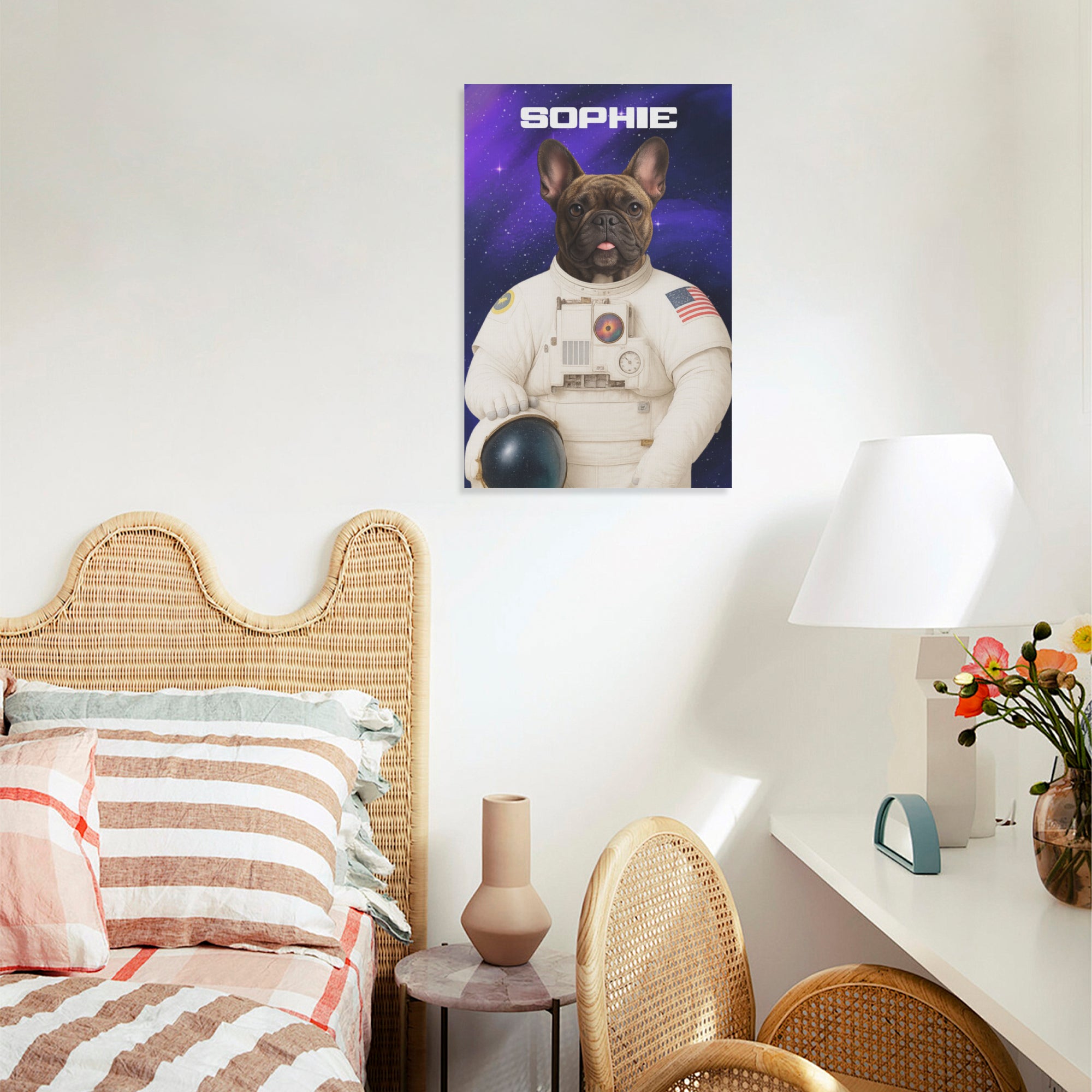 Lifestyle-Driven Elvis - Personalized Vertical Canvas Painting for Home