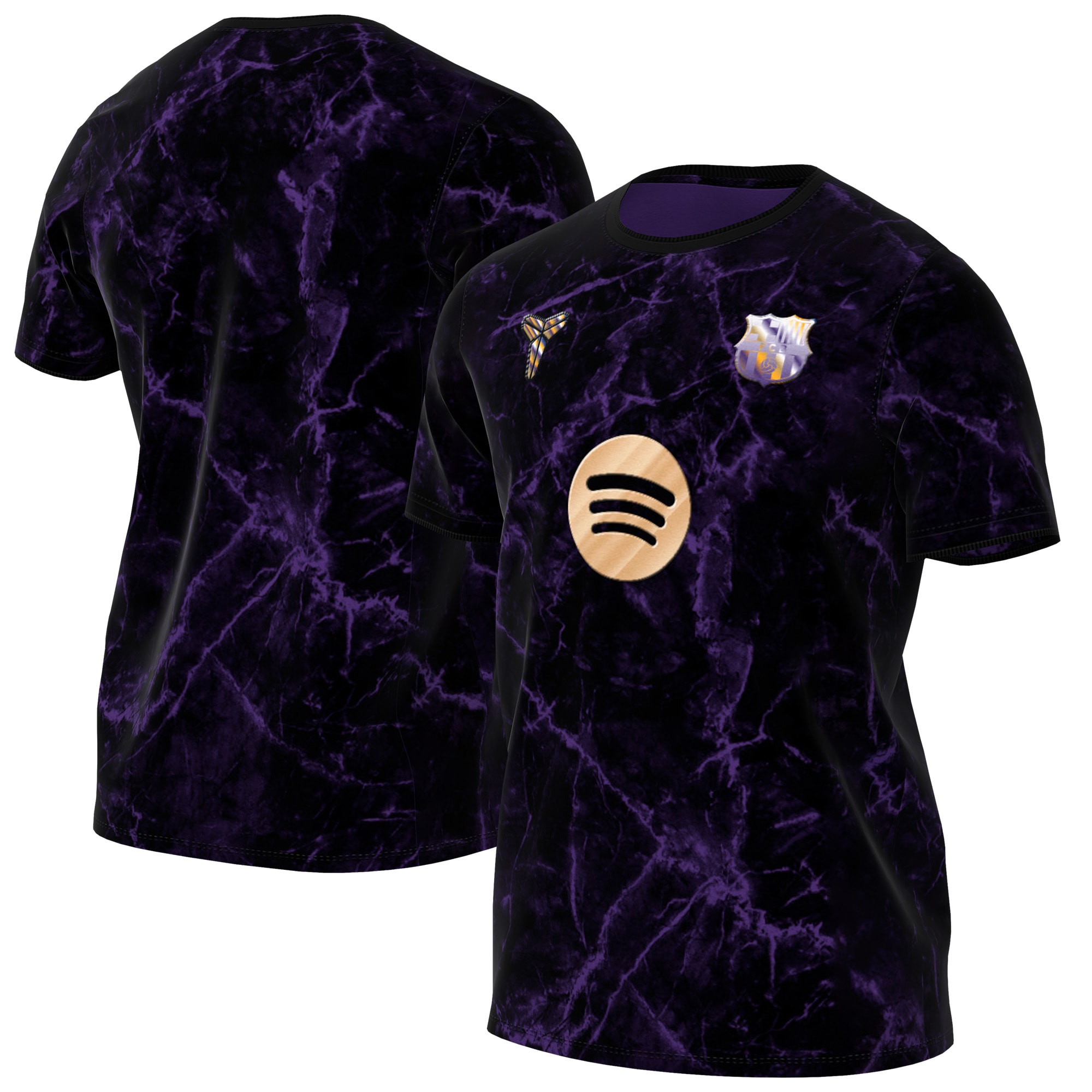 [SJH] Barcelona 2026/27 Away Dri-FIT Pre-Match Jersey Top - Purple