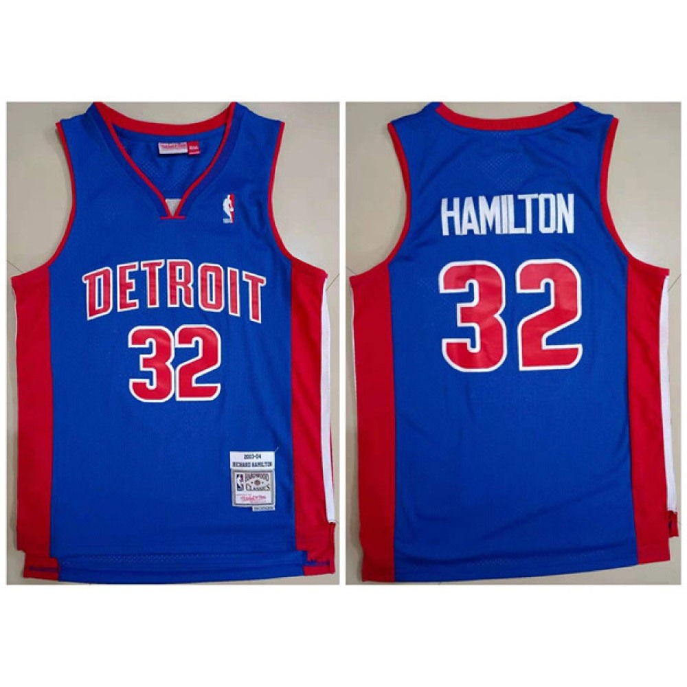 Authentic 32 Jersey Blue - Basketball Fan Gear