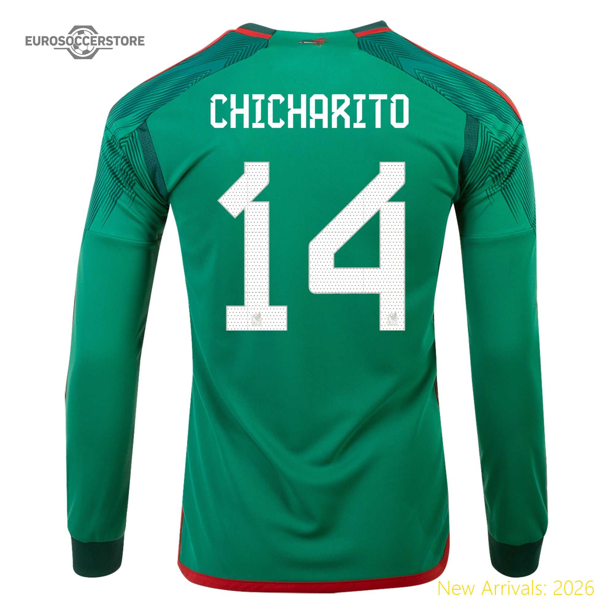 Official Team Merchandise Men Official Mex Football Legend Home Jersey