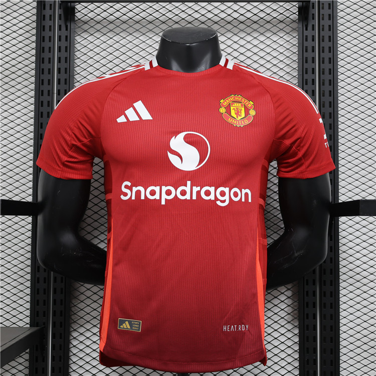 High Performance Man Utd Authentic Manchester United 2425 Home Match