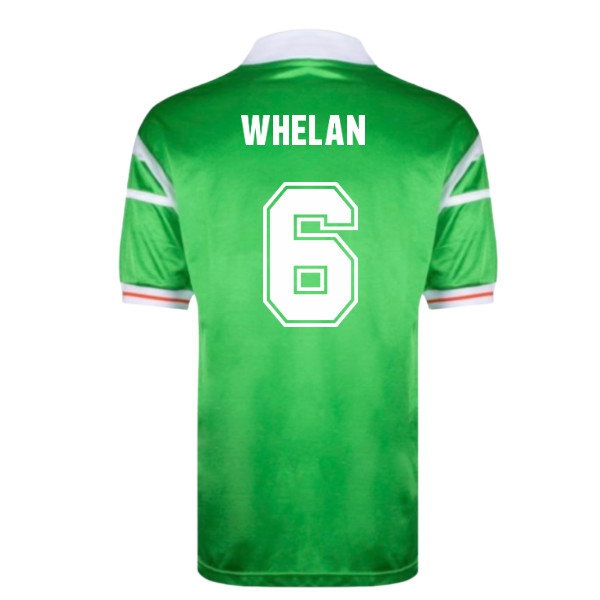 [JED] 1988 Ireland Home European Championship Shirt (Whelan 6)